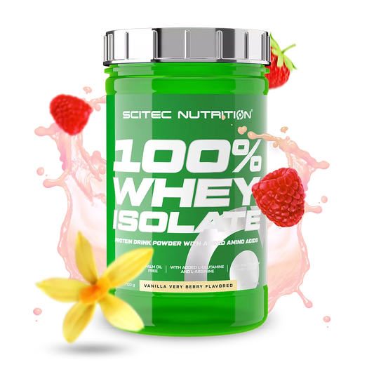 Scitec Nutrition 100% Whey Isolate 700g Vanille Very Berry