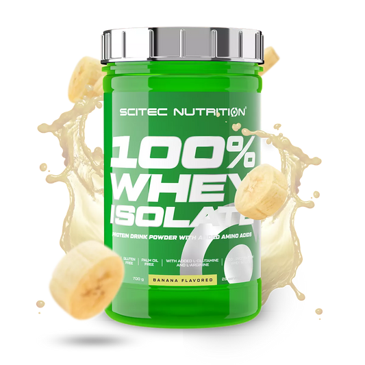 Scitec Nutrition 100% Whey Isolate 700g Banaan