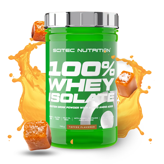 Scitec Nutrition 100% Whey Isolate 700g Zoute Karamel