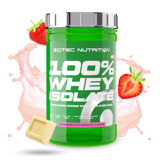 Scitec Nutrition 100% Whey Isolate 700g Aardbei-Witte Chocolade