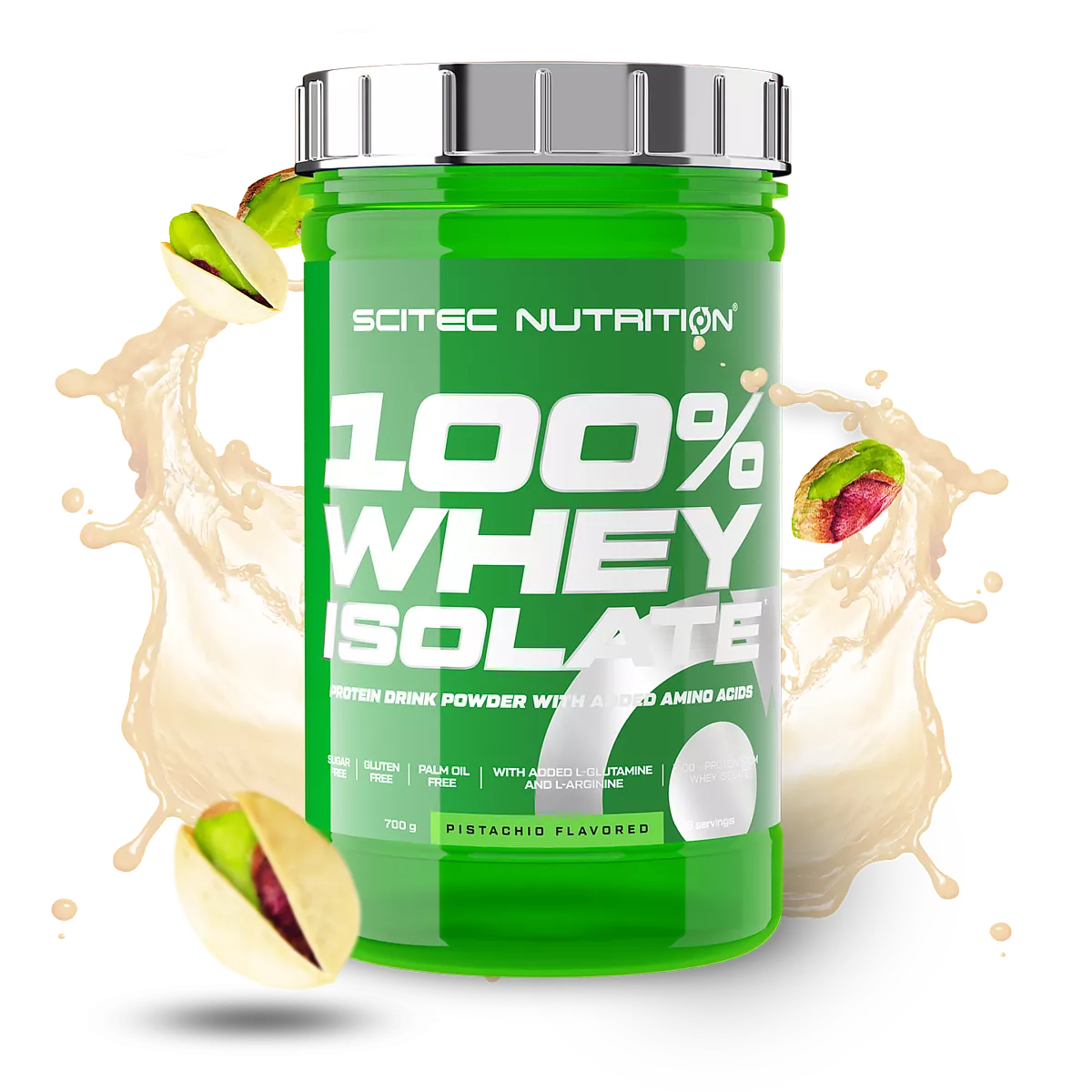 Scitec Nutrition 100% Whey Isolate 700g Pistache