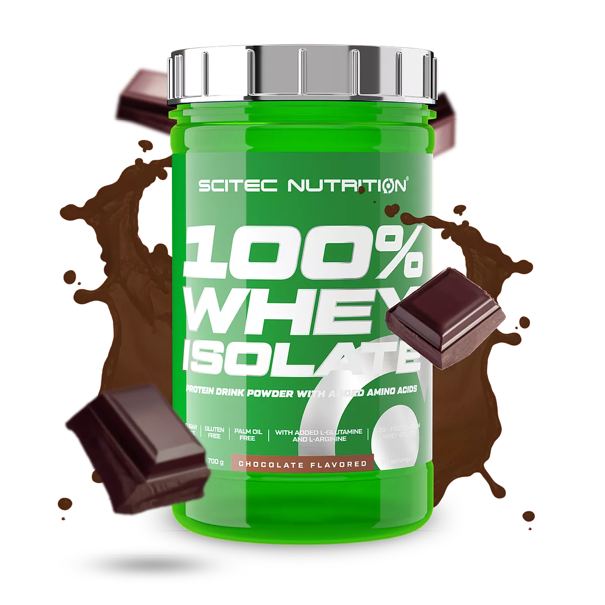 Scitec Nutrition 100% Whey Isolate 700g Chocolade