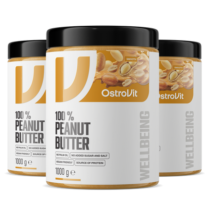 Peanut Butter Smooth 3 × 1000 g