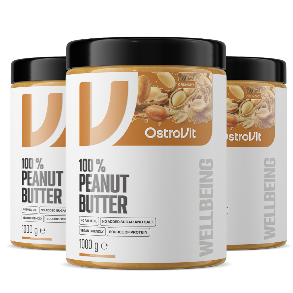 Peanut Butter Crunchy 3 × 1000 g