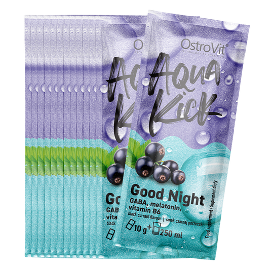 Aqua Kick Good Night Zwarte Bes 24 × 10 g
