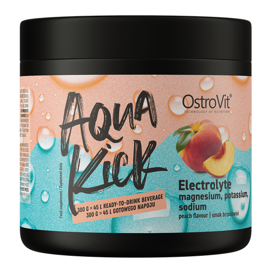 Aqua Kick Electrolyte Perzik 300 g