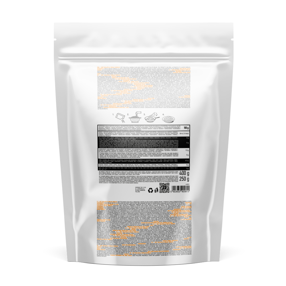 Diet Tagliatelle Konjac Noodles 5 × 250 g — afbeelding 3