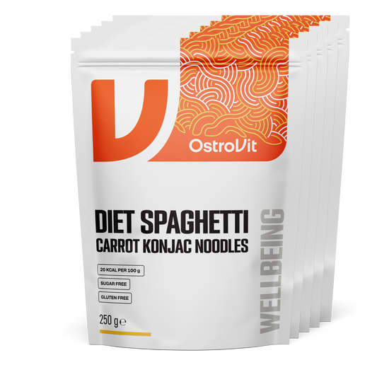 Diet Spaghetti Carrot Konjac Noodles 5 × 250 g