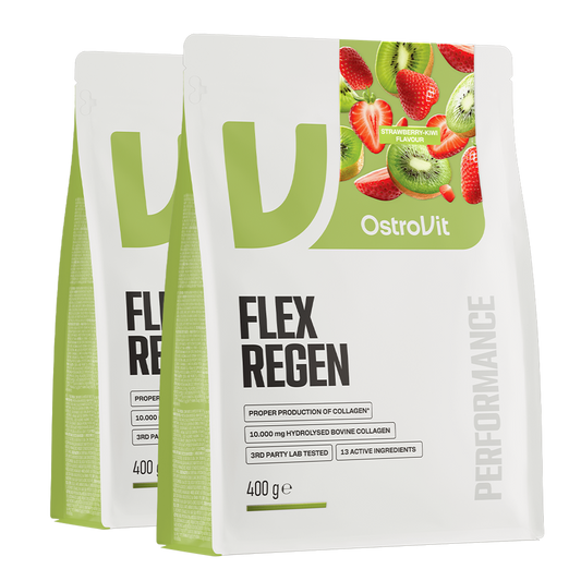 Flex Regen Aardbei-Kiwi 2 × 400 g