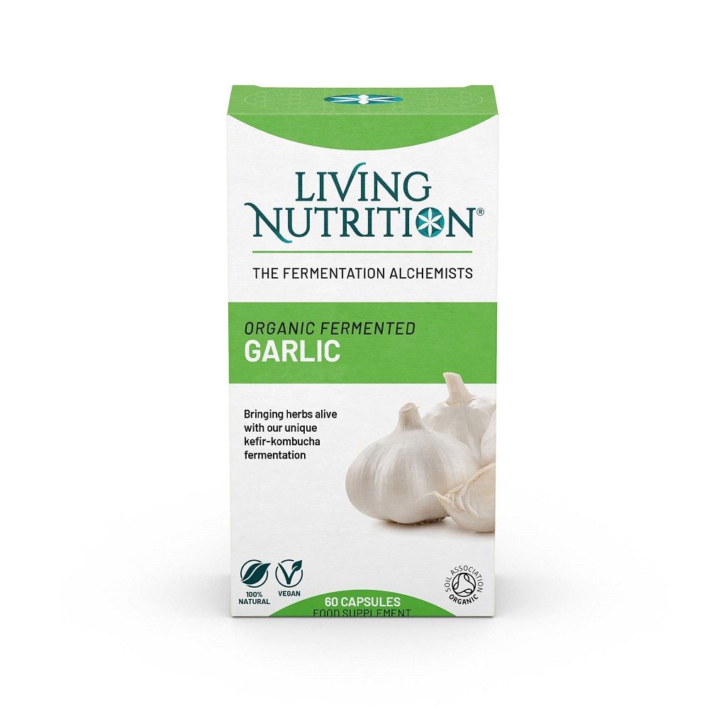 Gefermenteerde Knoflook Biologisch | 60 Capsules | Living Nutrition