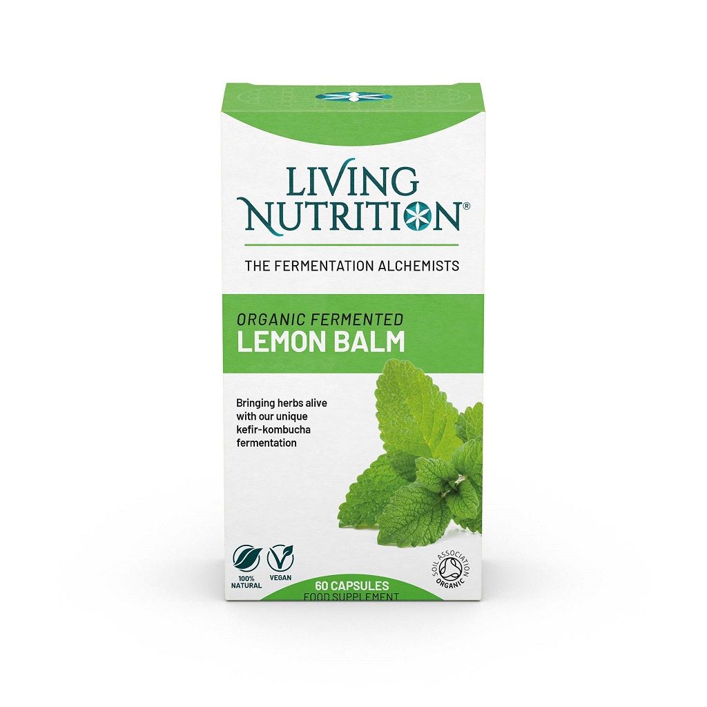 Biologisch Gefermenteerde Citroenmelisse | 60 Capsules | Living Nutrition