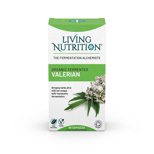 Biologisch Gefermenteerde Valeriaan | 60 Capsules | Living Nutrition