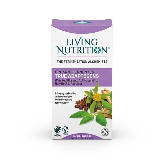 Gefermenteerde Biologisch True Adaptogens | 60 Capsules | Living Nutrition