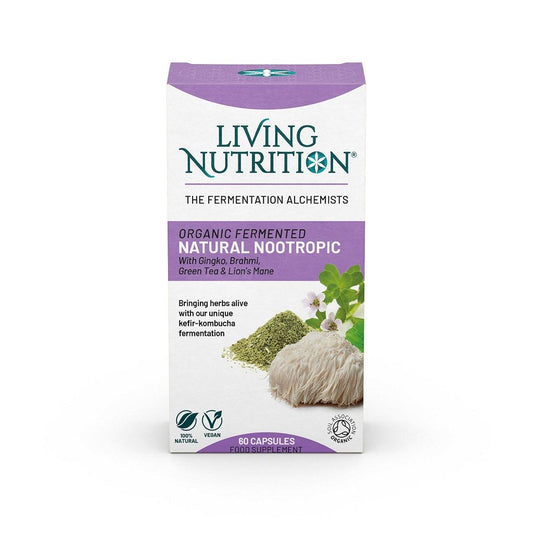 Biologisch Gefermenteerde Natuurlijke Nootropic | Living Nutrition | 60 Capsules