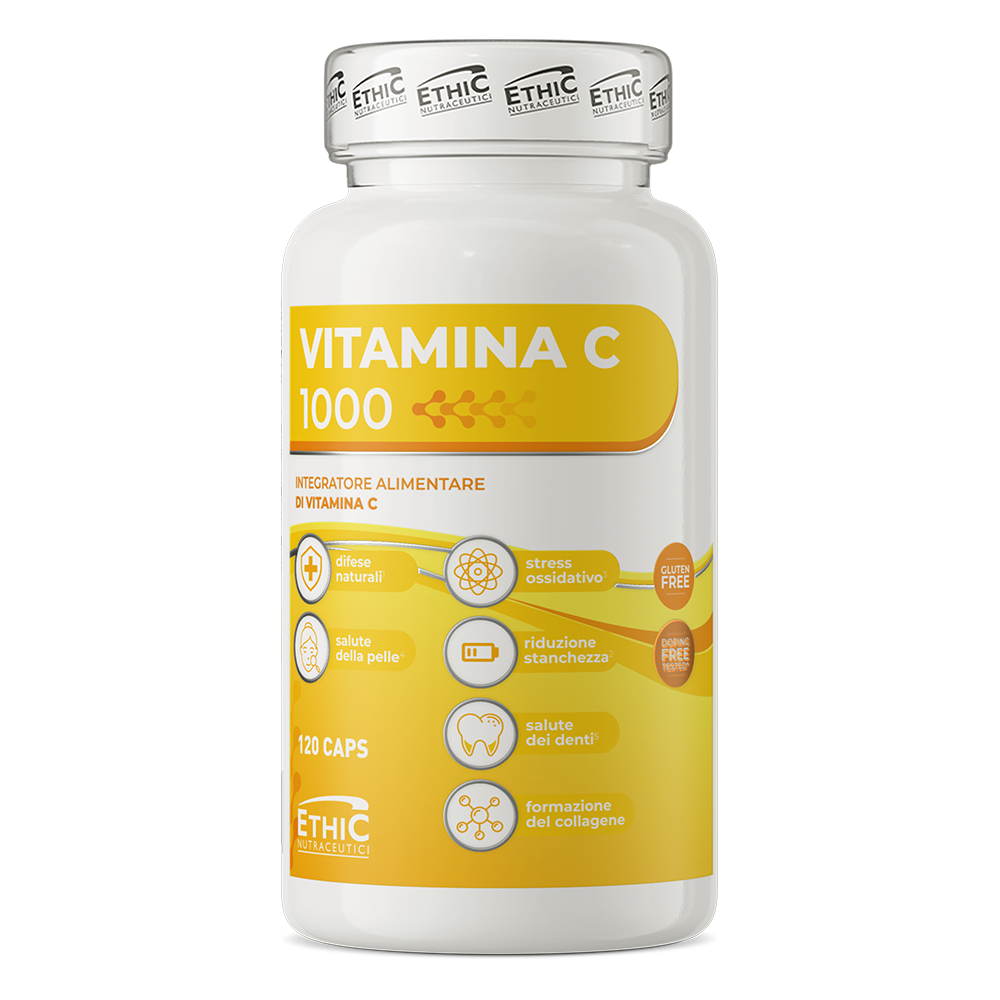 Vitamina C 1000 mg 120 capsules