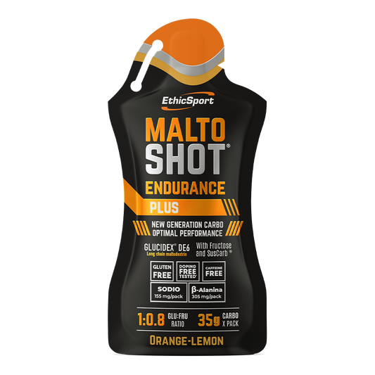Malto Shot Endurance Plus Sinaasappel-Citroen 50 ml