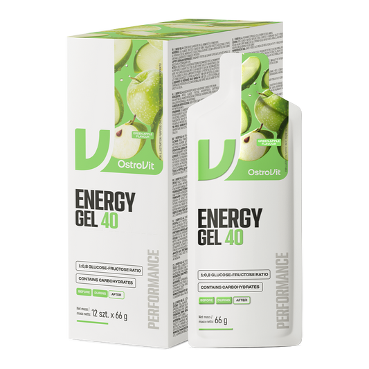 Energy Gel 40 Groene Appel 12 × 66 g