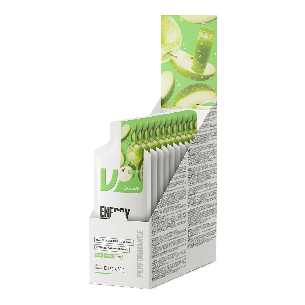 Energy Gel 40 Groene Appel 12 × 66 g — afbeelding 2