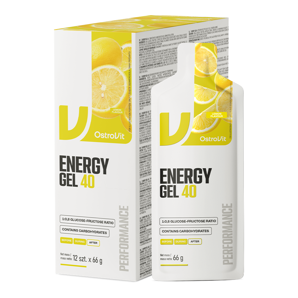 Energy Gel 40 Citroen 12 × 66 g