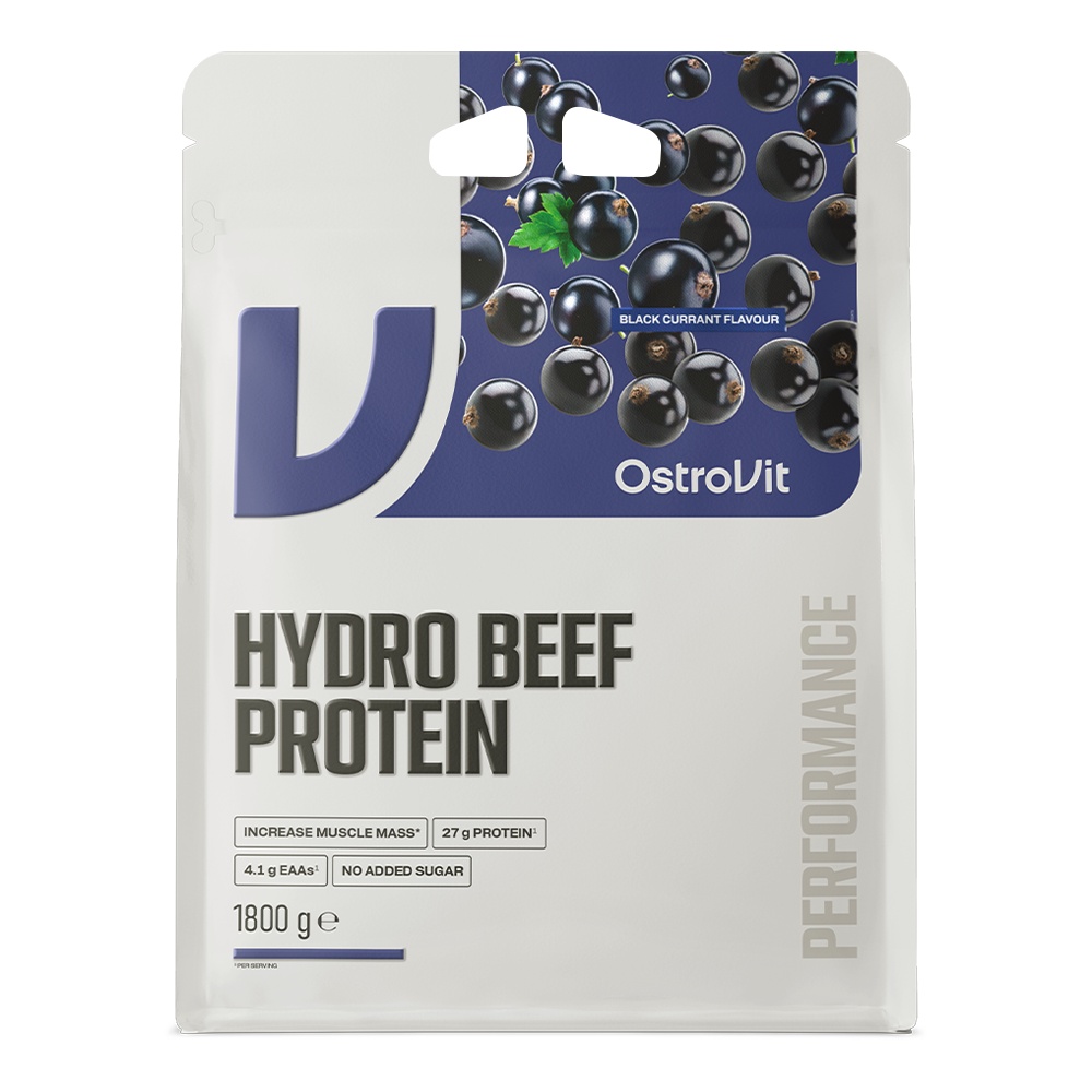 Hydro Beef Protein Zwarte Bes 1800 g — afbeelding 2