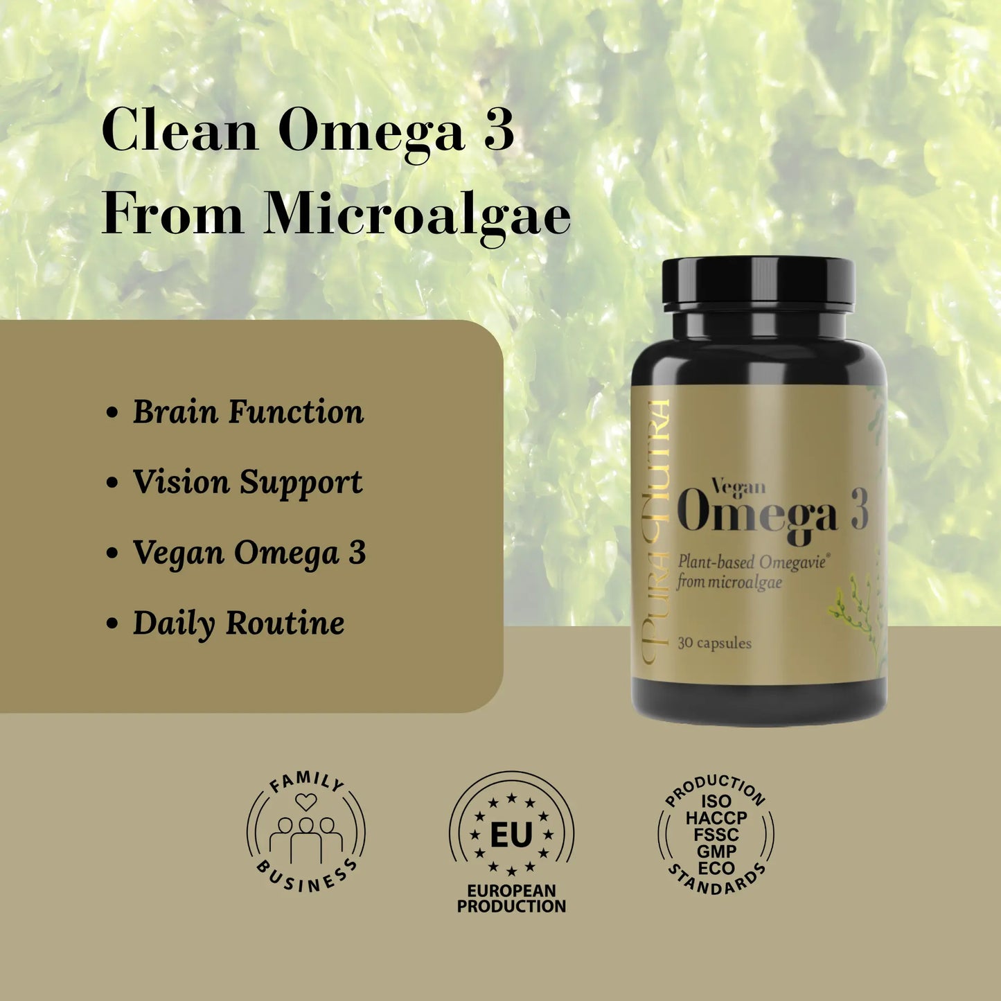 Vegan Omega 3 30 softgels