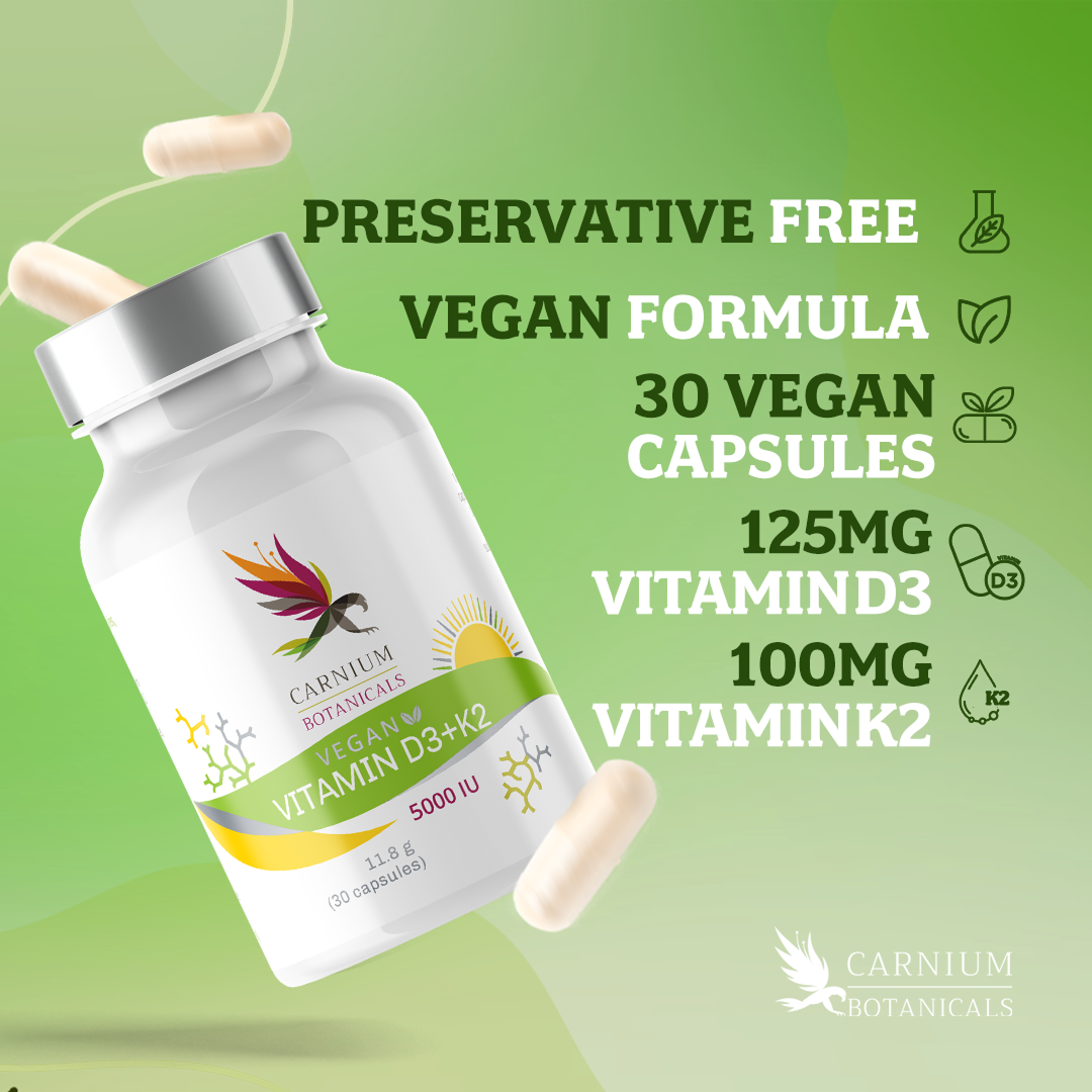 Vegan Vitamin D3 + K2
