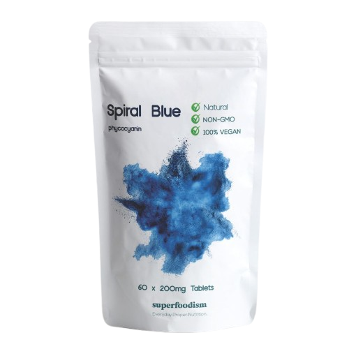 Phycocyanine | Spirulina | 60 Tabletten | 200 mg | Superfoodism