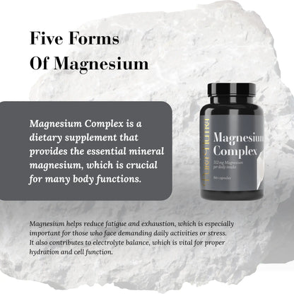 Magnesium Complex 5 Vormen 60 caps