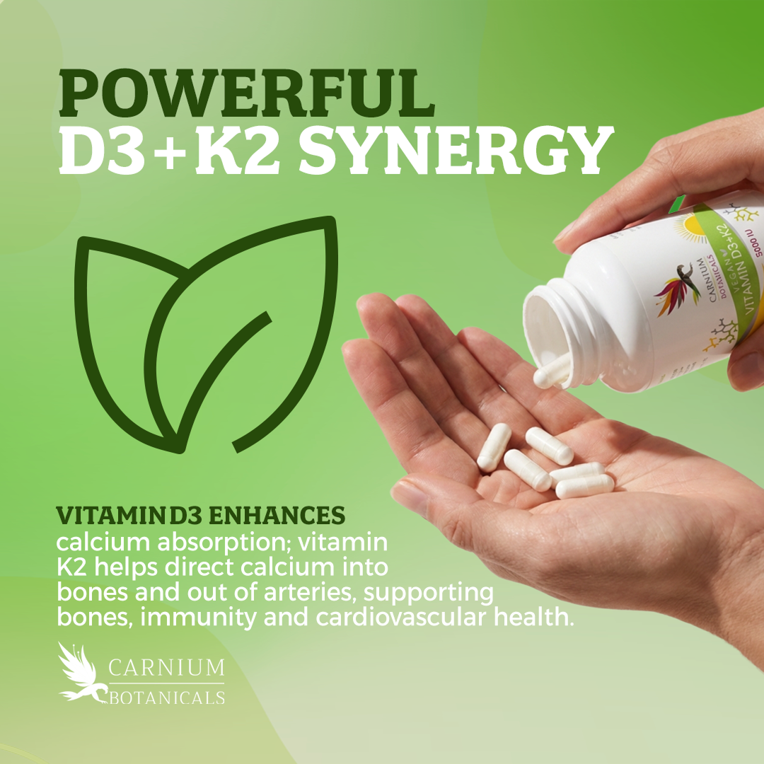 Vegan Vitamin D3 + K2