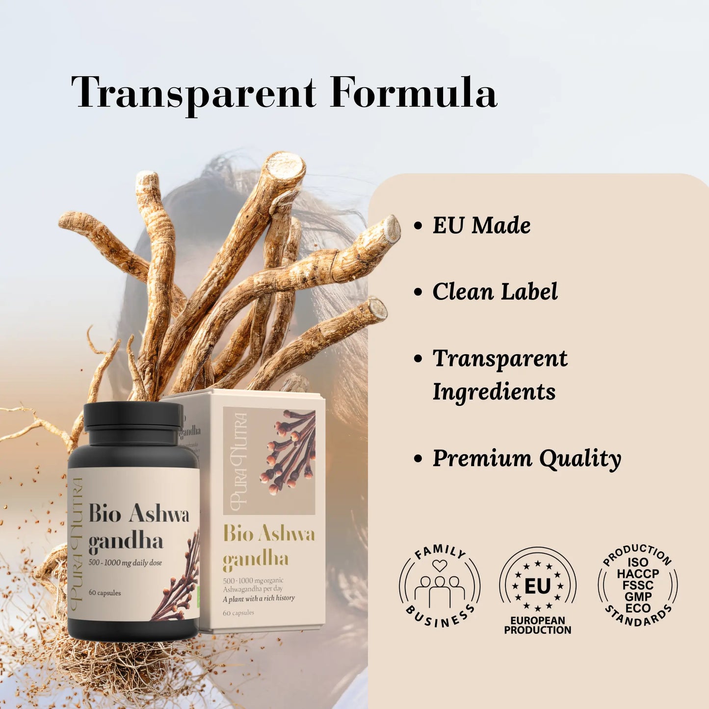 Bio Ashwagandha Organic 60 caps