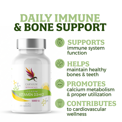 Vegan Vitamin D3 + K2