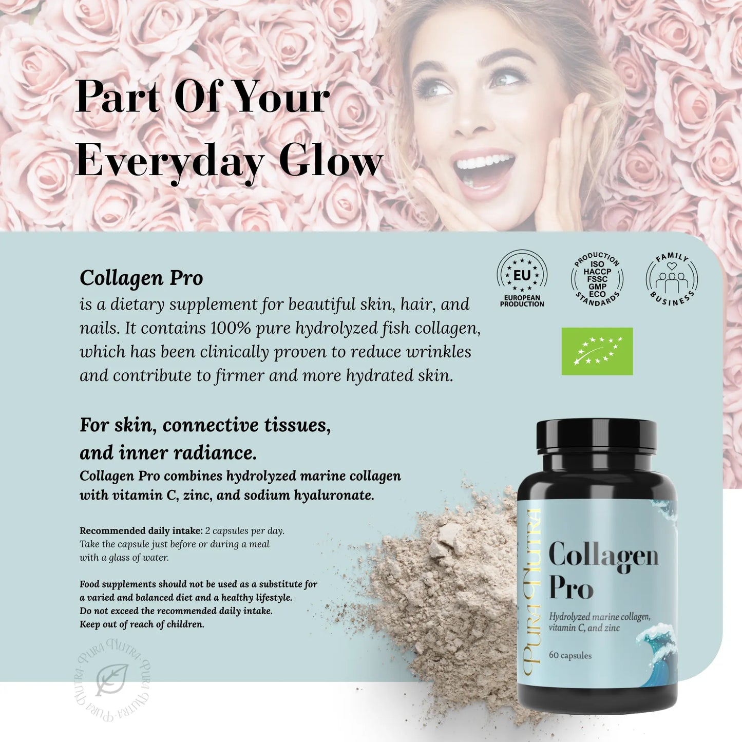 Collagen Pro Vis-collageen 60 caps