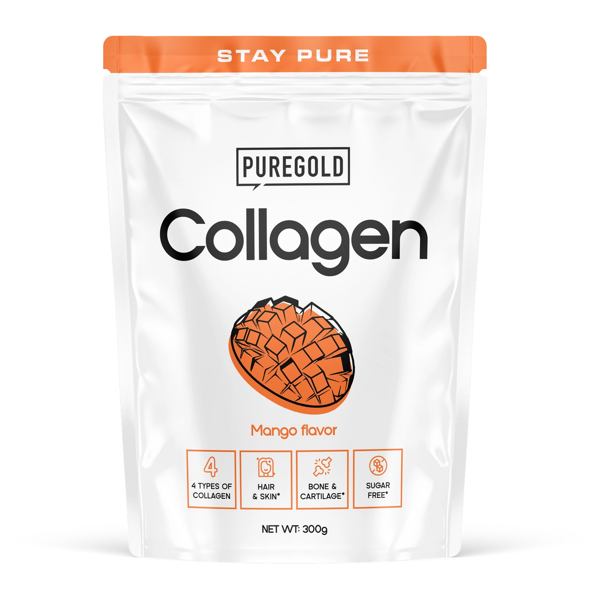Bovine Collagen Mango 300g