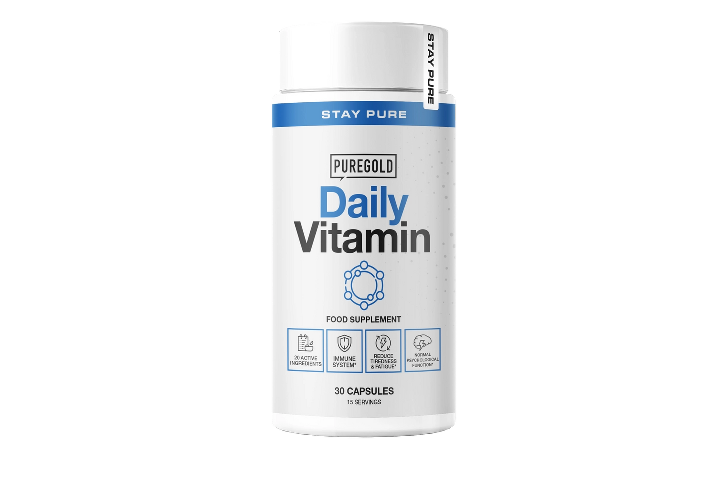 Pure Gold Daily Vitamin – multivitaminen & mineralen + choline & inositol