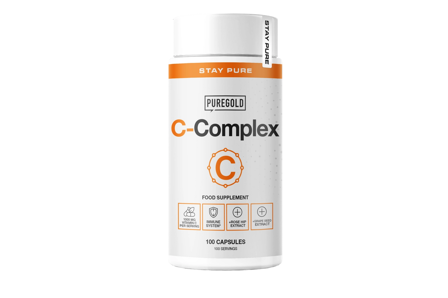 C-Complex Vitamine C 1000 mg + Plantenextracten, 100 Capsules