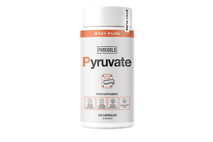 PureGold Pyruvate Capsules 120, Calcium Pyruvaat + L‑Carnitine