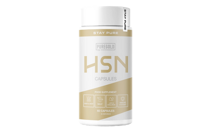 Pure Gold HSN – hyaluronzuur & co‑enzym Q10 + zink & vitamines, 60 capsules
