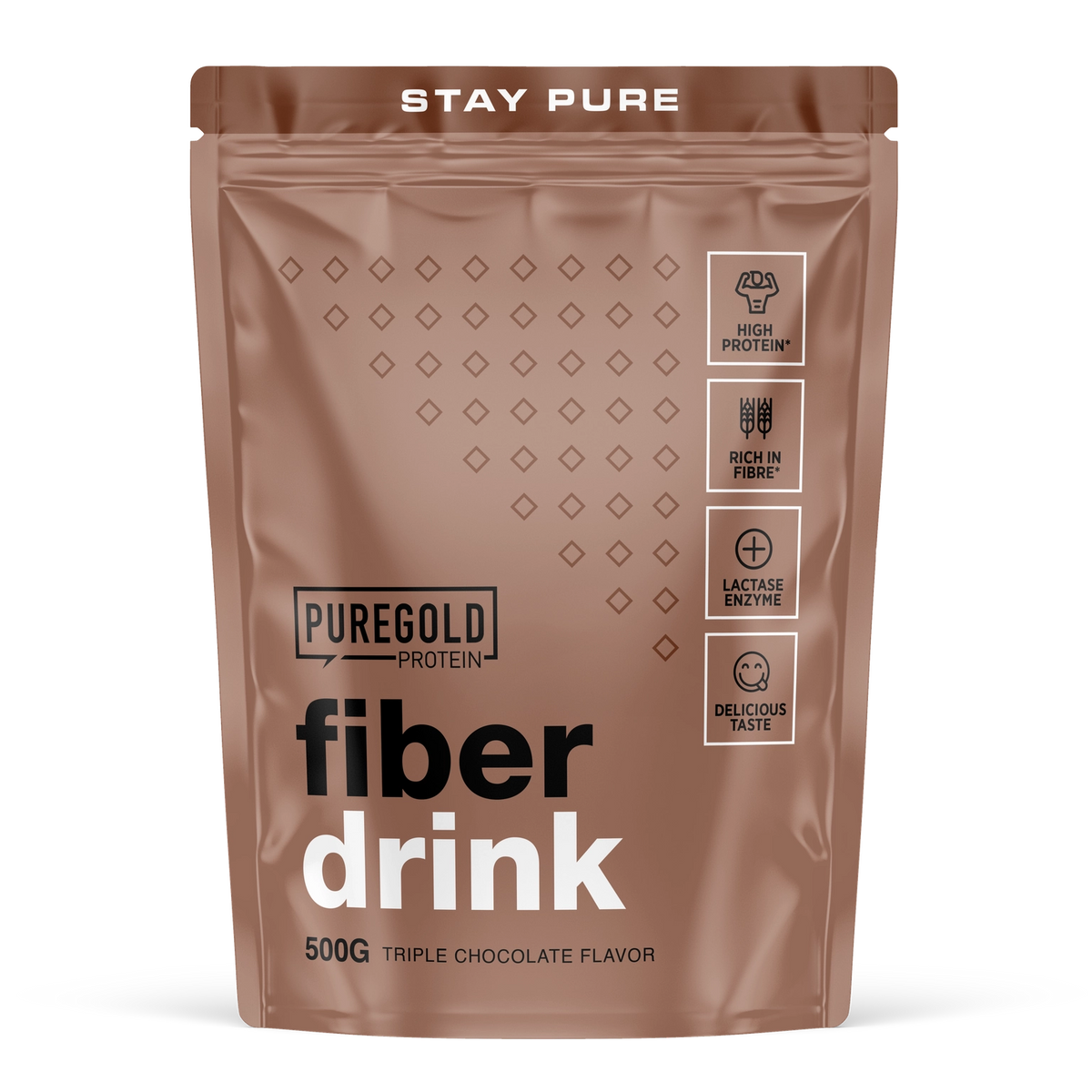 Fiber Drink Triple Chocolate 500g