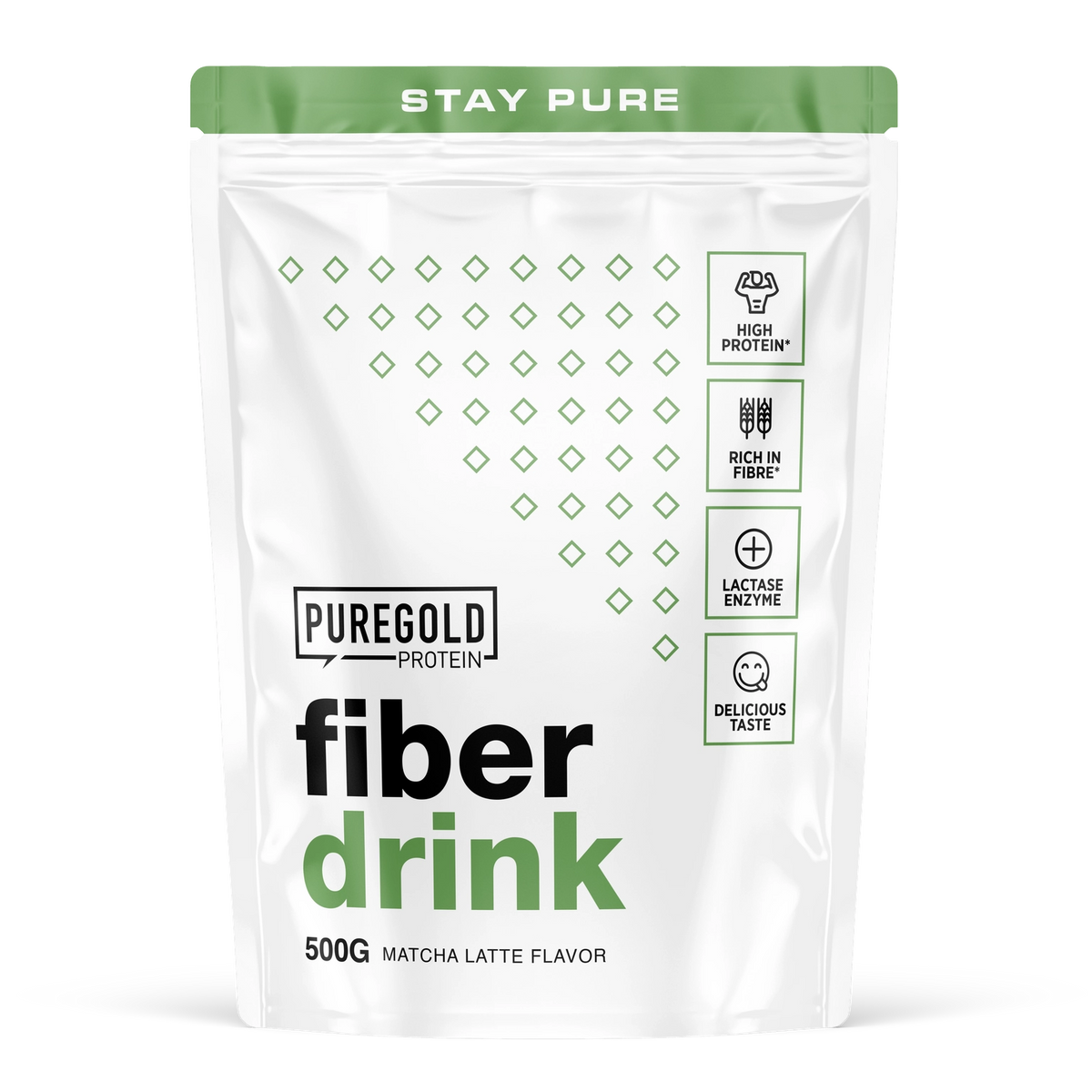 Fiber Drink Matcha Latte 500g