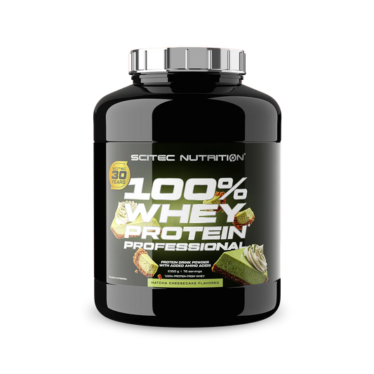 Scitec Nutrition 100% Whey Protein Professional 2350g Matcha Cheesecake