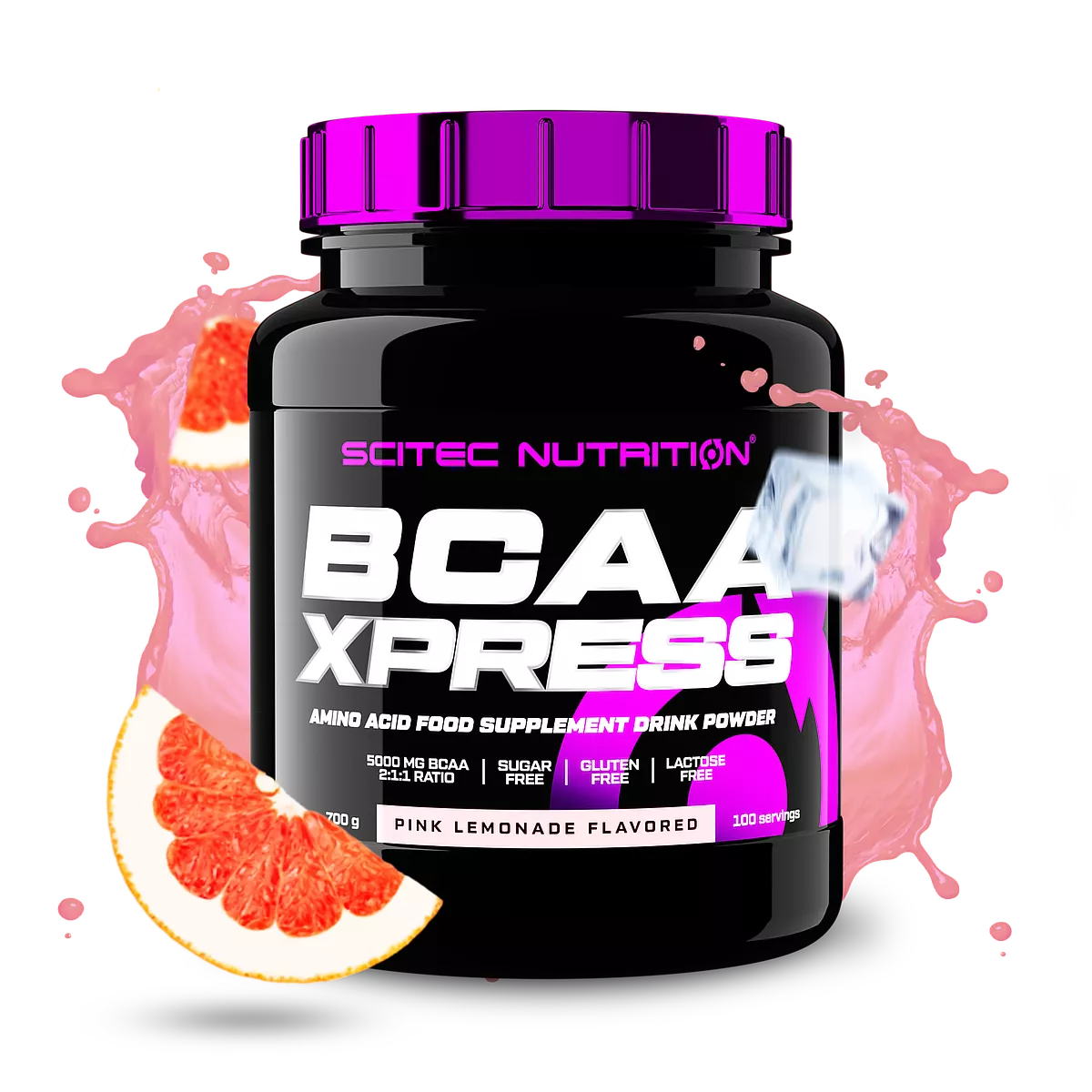 Scitec Nutrition BCAA Xpress 700g Roze Limonade