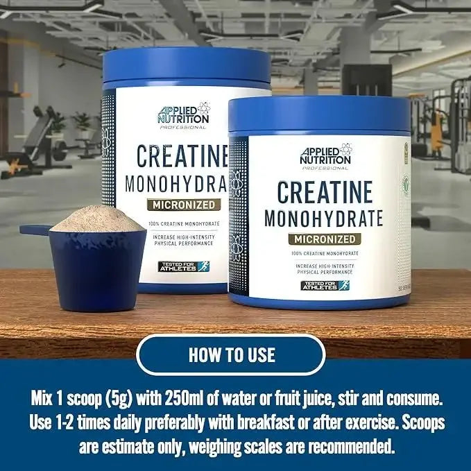 Creatine Monohydraat 250g Smaakloos