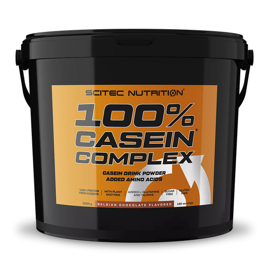 Scitec Nutrition 100% Casein Complex 5000g Belgische Chocolade