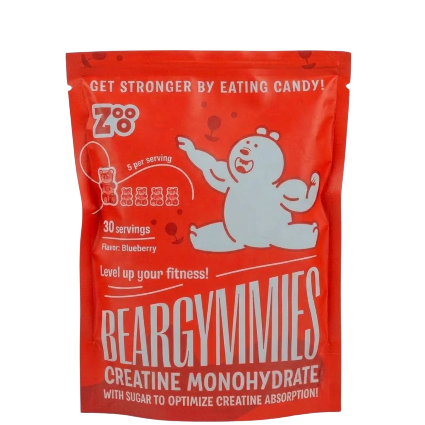 Creatine Gummies 150 stuks Blauwe Bes