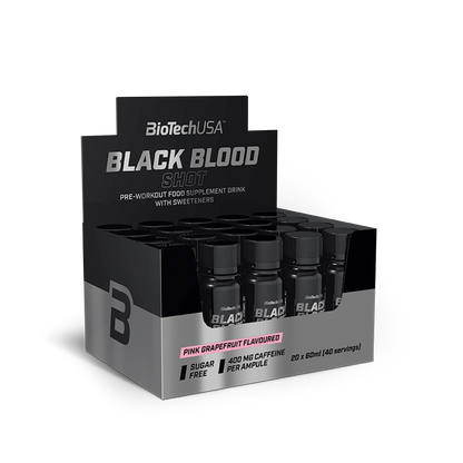 Black Blood Shot 60ml Roze Grapefruit