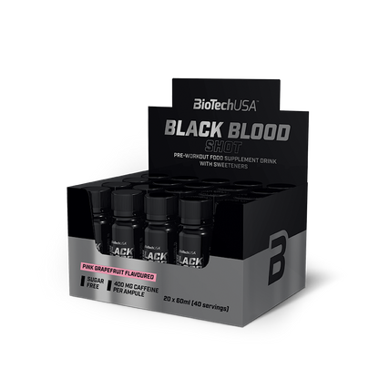Black Blood Shot 60ml Roze Grapefruit