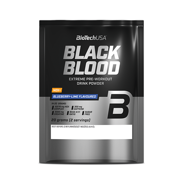 Black Blood NOX+ 20g sachet Bosbes-Limoen