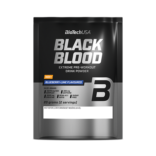 Black Blood NOX+ 20g sachet Bosbes-Limoen