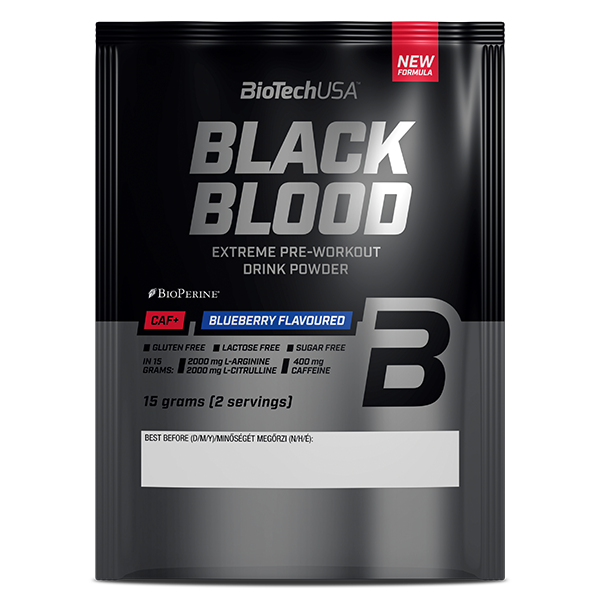 Black Blood CAF+ 15g sachet Blauwe Druif