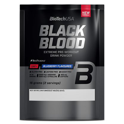 Black Blood CAF+ 15g sachet Blauwe Druif